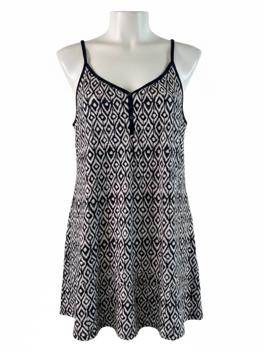 Secret Treasures Black and White Geometric Slip